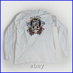 VTG 1995 GRATEFUL DEAD LS Jerry Garcia Skull Roses Shirt Fruit Of Loom Sz XL