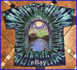 VTG 1995 Grateful Dead T Shirt 30 Years Tie Dye Tee Tour 90s Concert R Biffie XL