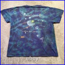 VTG 1997 Grateful Dead Space Your Face Shirt Sz XL Delta Tag PAINTED WORN Look