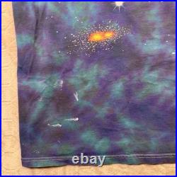 VTG 1997 Grateful Dead Space Your Face Shirt Sz XL Delta Tag PAINTED WORN Look