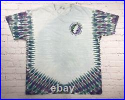 VTG 1998 Grateful Dead Jerry Garcia Double Sided T Shirt 90s Tie Dye Men's XL
