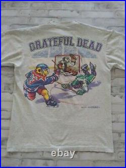 VTG 1999 Grateful Dead Steal Your Faceoff Single Stich Double Sided Band Tee L