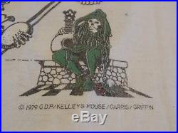 VTG 70s 1979 GRATEFUL DEAD Long Strange Trip Garcia Concert Tour Rock T-Shirt M