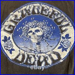 VTG 80s Grateful Dead On The Road Again 1980 shirt Single Stitched L 42-44