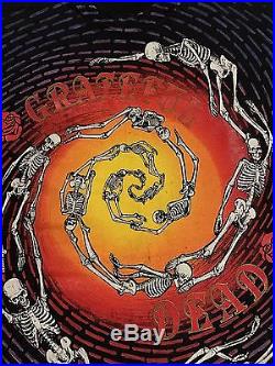 VTG 90s 1992 Grateful Dead Psychedelic Spiral Hippie Rock Concert Tour Shirt XL