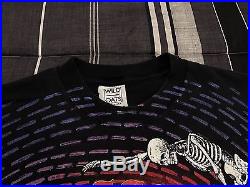 VTG 90s 1992 Grateful Dead Psychedelic Spiral Hippie Rock Concert Tour Shirt XL