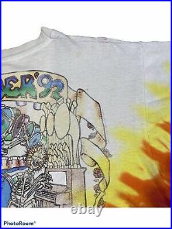 VTG 90s 1992 Single Stitch Grateful Dead Summer Tour 92 T Shirt Band Concert L