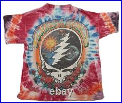 VTG 90s 1995 GRATEFUL DEAD US Adult M L 30th Anniversary Tour T Shirt