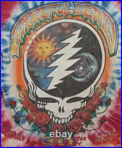 VTG 90s 1995 GRATEFUL DEAD US Adult M L 30th Anniversary Tour T Shirt