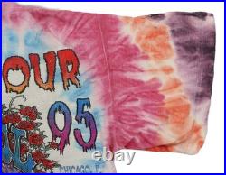 VTG 90s 1995 GRATEFUL DEAD US Adult M L 30th Anniversary Tour T Shirt