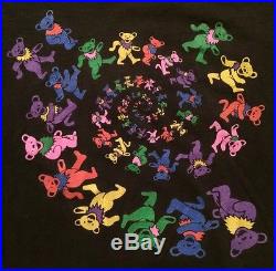 VTG 90s Grateful Dead'Dancing Bears' Tour t-shirt MADE IN USA! Size Large