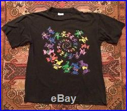VTG 90s Grateful Dead'Dancing Bears' Tour t-shirt MADE IN USA! Size Large