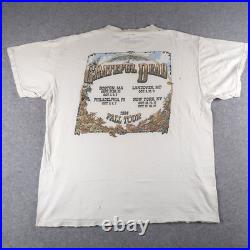 VTG 90s Grateful Dead T Shirt 1994 XL GDM Fall Tour Boston Philadelphia Landover