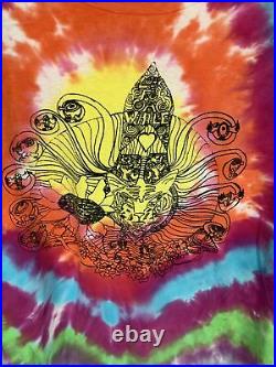 VTG 90s Hanes Grateful Dead Hippie USA Made Shirt Tie Dye Single Stitch Bootleg