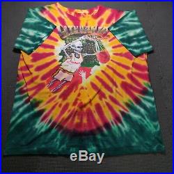 VTG 90s Lithuania Basketball Tie Dye Grateful Dead T Shirt USA 1992 Barcelona
