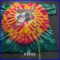 VTG 90s Lithuania Basketball Tie Dye Grateful Dead T Shirt USA 1992 Barcelona