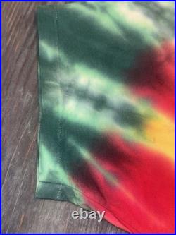 VTG 92 Grateful Dead Lithuania Olympics Single Stitch Tie Dye Shirt XL Made USA