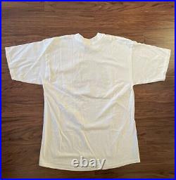 VTG Fractal Art Psychedelic Trippy Tie Dye Fractal Citibank T-Shirt Size XL