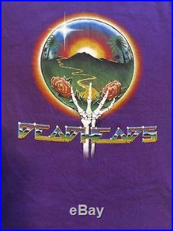 Vtg Grateful Dead Dead Head Summer Tour 1983 Concert Shirt Garcia XL Greatful