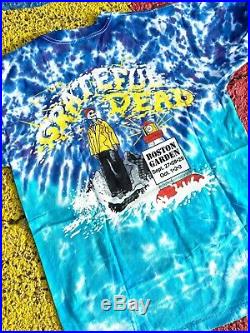VTG Grateful Dead 1994 Boston Square Garden shirt tie dye double graphic NEW XL