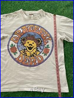VTG Grateful Dead 1994 Dead Head Deady Bear Long Sleeve T-Shirt GDM Original 94