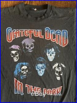 VTG Grateful Dead In The Dark T-Shirt M vintage 80s jerry garcia