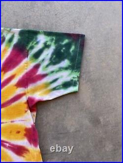 VTG Grateful Dead Lithuania 1992 Tie Dye Barcelona Bronze Medal Olympic T Shirt