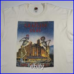 VTG Grateful Dead Radio City Music Hall New York NYC Concert T-Shirt Mens 2XL