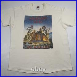VTG Grateful Dead Radio City Music Hall New York NYC Concert T-Shirt Mens 2XL