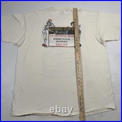 VTG Grateful Dead Radio City Music Hall New York NYC Concert T-Shirt Mens 2XL