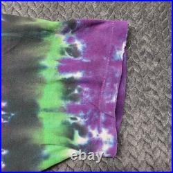 VTG Grateful Dead Seasons of the Dead Tie-Dye T-Shirt Men's XL Liquid Blue 1993