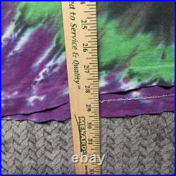 VTG Grateful Dead Seasons of the Dead Tie-Dye T-Shirt Men's XL Liquid Blue 1993