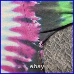 VTG Grateful Dead Seasons of the Dead Tie-Dye T-Shirt Men's XL Liquid Blue 1993