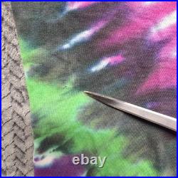 VTG Grateful Dead Seasons of the Dead Tie-Dye T-Shirt Men's XL Liquid Blue 1993