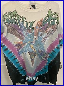 VTG Grateful Dead Shirt Chicago 1990s Single Stitch Size L RARE