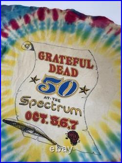 VTG Grateful Dead Shirt T Shirt 1994 Spectrum Philadelphia 50 Liberty GDM 90s L