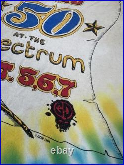VTG Grateful Dead Shirt T Shirt 1994 Spectrum Philadelphia 50 Liberty GDM 90s L