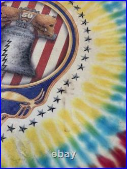 VTG Grateful Dead Shirt T Shirt 1994 Spectrum Philadelphia 50 Liberty GDM 90s L