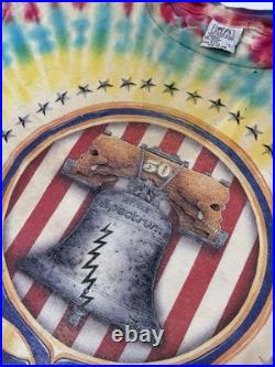 VTG Grateful Dead Shirt T Shirt 1994 Spectrum Philadelphia 50 Liberty GDM 90s L