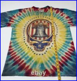 VTG Grateful Dead Shirt T Shirt 1994 Spectrum Philadelphia 50 Liberty GDM 90s L