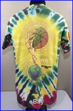 VTG Grateful Dead T Shirt Lithuania Basketball Tie Dye Album Tour Concert 90s XL