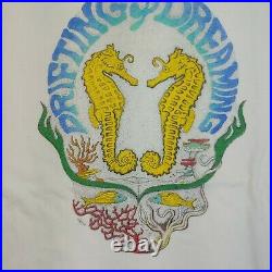 VTG Grateful Dead T-shirt drifting dreaming seahorse Orlando Miami 94 Large rare