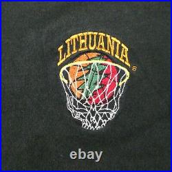 VTG Grateful Dead Team Lithuania Basketball Men's Shirt Size XXL Single Stitch