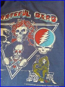 VTG Grateful Dead shirt 70s festival Mouse Kelley Concert band Rock psychedelic
