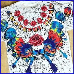 VTG NOS 1992 Grateful Dead Concert Band Tshirt Shirt Tee XL Brockum Metal Rock