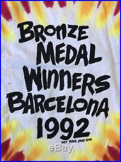 VTG Original Grateful Dead 92 Lithuania Barcelona Olympics T-Shirt SZ XL NEW