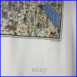 VTG RARE 1994 Jerry Garcia Where's Jerry (Waldo) Grateful Dead XL T-Shirt