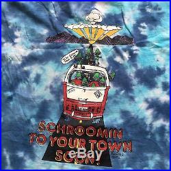 VTG Vintage 1992 Grateful Dead'Shroomin' Jerry Garcia Deadhead VW T Shirt XL