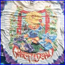 VTG Vintage 1997 Grateful Dead'China Rider' Jerry Garcia Deadhead T Shirt L