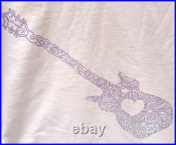 Very Rare Jerry Garcia Grateful Dead Graphic Print Long-Sleeved T-shirt 1995